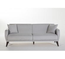 Трехместный Диван-кровать Flexy Флекси (светло-серый) Трехместный Диван-кровать Flexy Флекси (светло-серый)