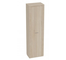 Одностворчатый шкаф с полками для спальни Элана, цвет Бодега белая