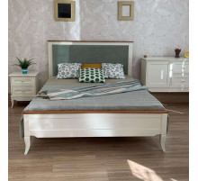 Двуспальная кровать Римини MUR-118-01/1 с мягкой вставкой Двуспальная кровать Римини MUR-118-01/1 с мягкой вставкой