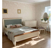 Двуспальная кровать Римини MUR-118-01/1 с мягкой вставкой Двуспальная кровать Римини MUR-118-01/1 с мягкой вставкой