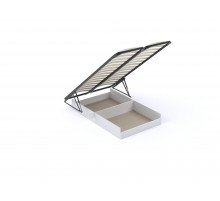 Подъемный механизм с ортопедическим основанием СБК 1400х2000 белый Подъемный механизм с ортопедическим основанием СБК 1400х2000 белый