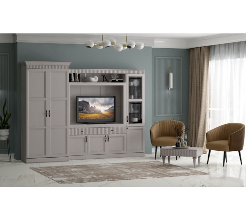 Гостиная Нельсон серый камень