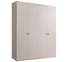 Четырехстворчатый шкаф для одежды Rimini РМШ2/4 (слоновая кость) Четырехстворчатый шкаф для одежды Rimini РМШ2/4 (слоновая кость)