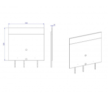 Панель для ТВ Мавенна (Mavenna) MAVN-15B