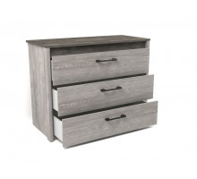 Комод малый NEW, Денвер Риббек серый